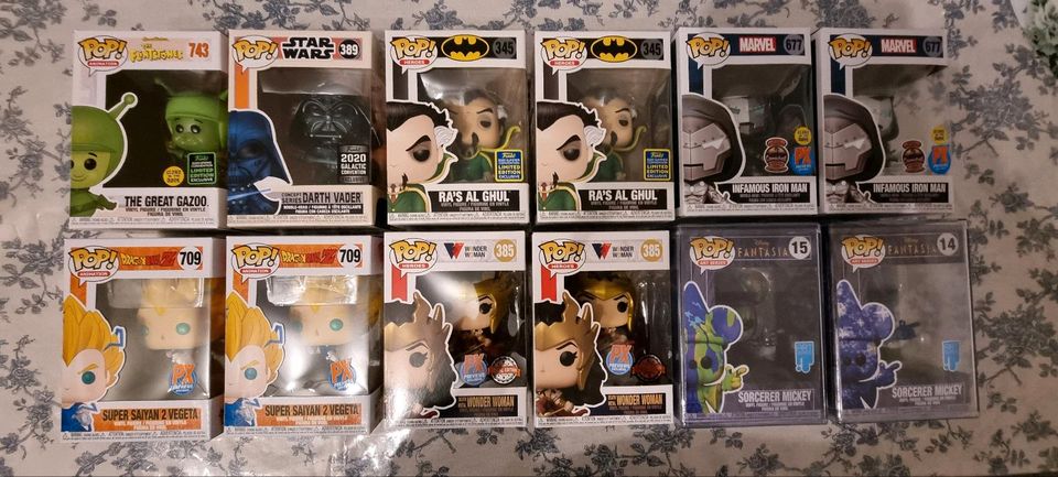 Funko Pop Flintstones Star Wars Batman Marvel DragonBall Z Disney in Hamburg