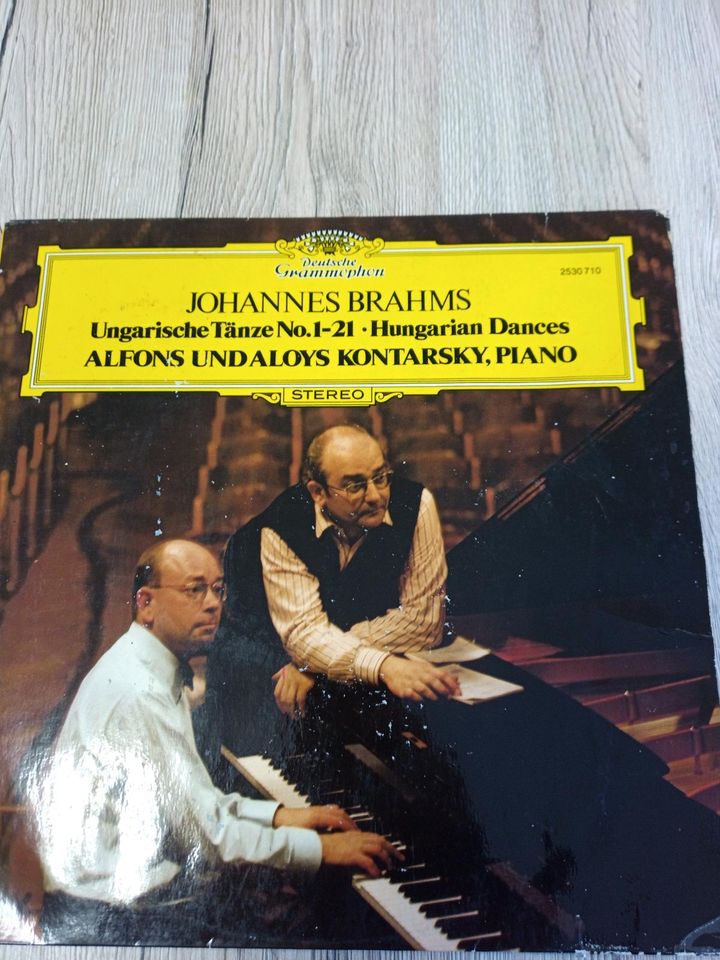 Johannes Brahms Schallplatte LP in Heusweiler