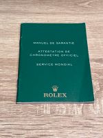 Original Rolex Garantie Heft Anleitung Übersetzung Service Nordrhein-Westfalen - Solingen Vorschau