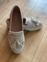 TOD`S Loafer Gomma XL weiss mit Trotteln NEUWERTIG Wandsbek - Hamburg Wellingsbüttel Vorschau