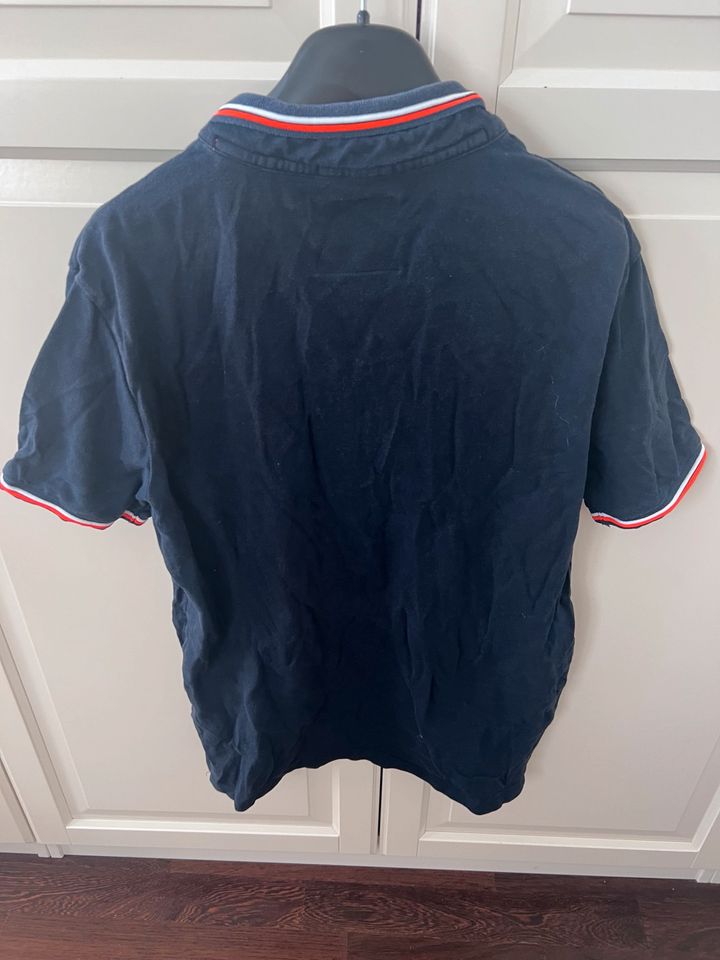 Herren klassisches Polo Shirt von Superdry in blau Gr XL in Hamburg