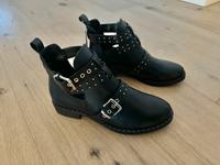 Only Shoes Boots Schuhe Stiefeletten Schwarz Schnalle Gr.37 NEU Nordrhein-Westfalen - Oerlinghausen Vorschau