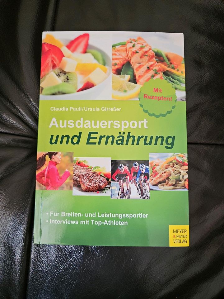 Ausdauersport und Ernährung.Claudia Pauli.Ursula Girreßer in Nürnberg (Mittelfr)