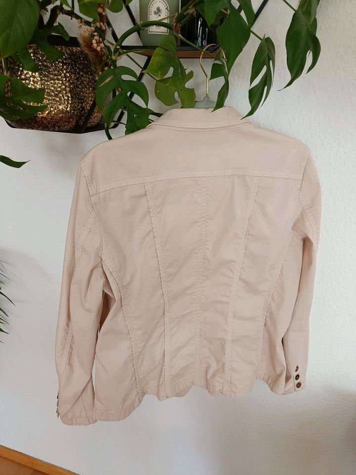 Marc Cain Blazer Gr 42/44 beige altrosa wie neu in Sachsenheim