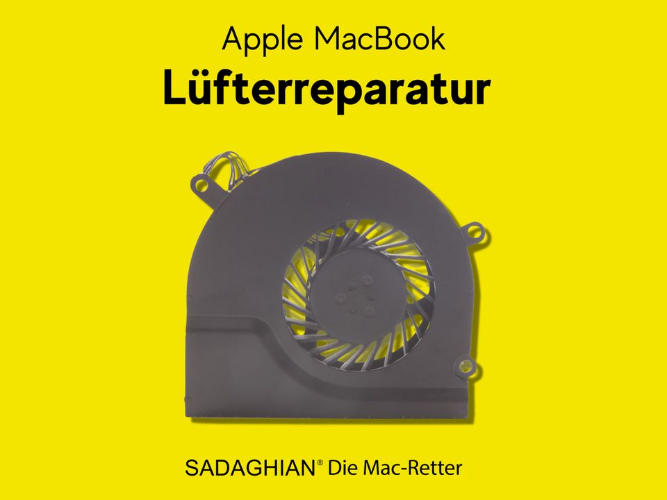 Lüfter Reparatur für MacBooks in Hamburg