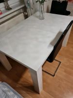 Weißer Tisch inkl Schwingstühle Niedersachsen - Bramsche Vorschau