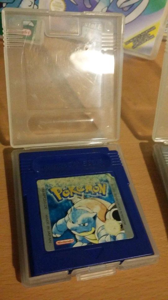 Original Pokémon Edition blau Turtok Games boy Color GBC in Wurzen