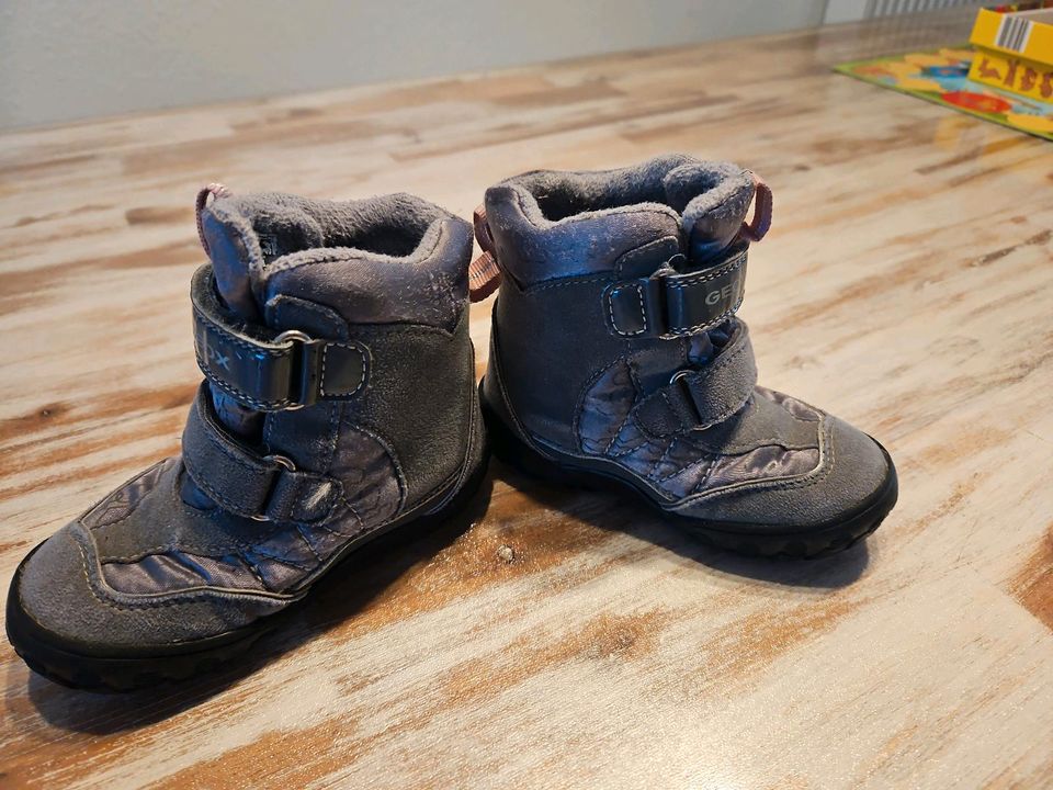 Winterstiefel bzw. Winterschuhe von GEOX Größe 23 für Mädchen in Heidelberg