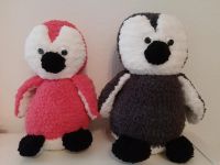 Kuscheltier groß NEU Pinguin Handmade pink grau weiß Weihnachten Bayern - Bischbrunn Vorschau