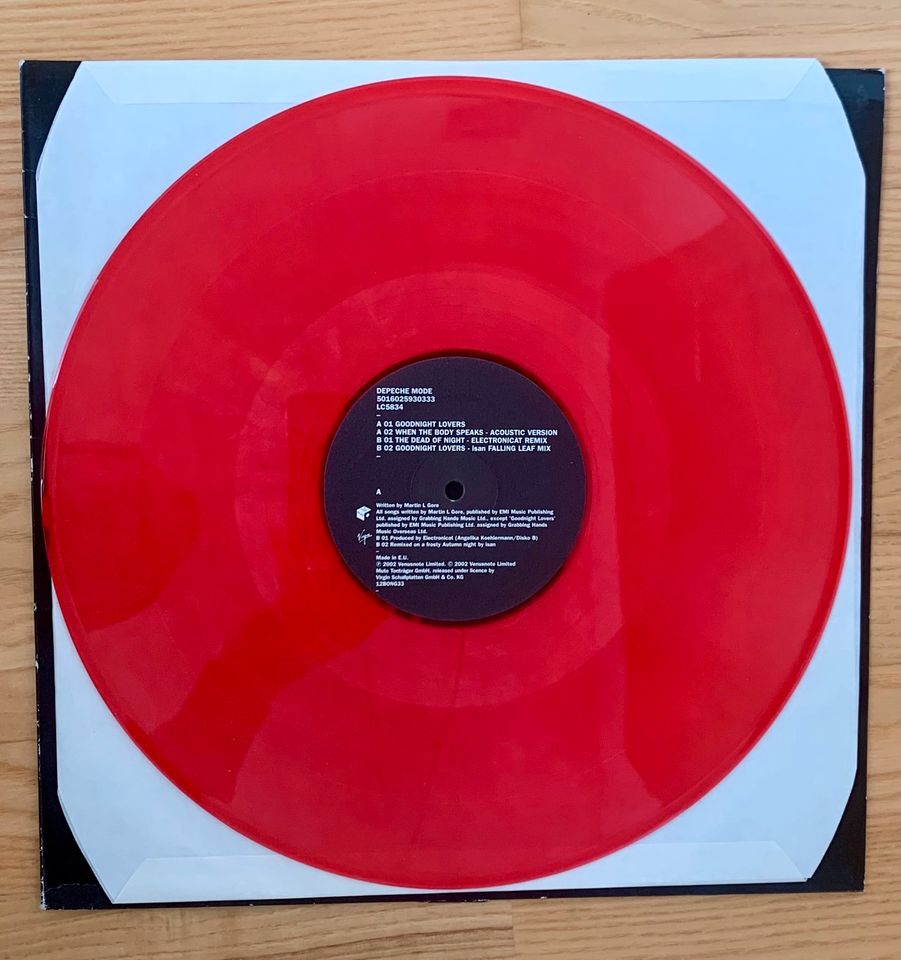 Depeche Mode Goodnight Lovers Maxi LP Vinyl Schallplatte 12“ in München