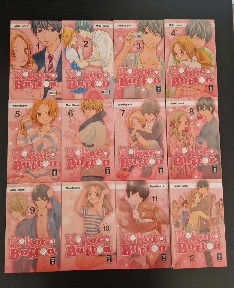 Manga Kokoro Button 1 - 12 komplett Erstauflage in Gotha