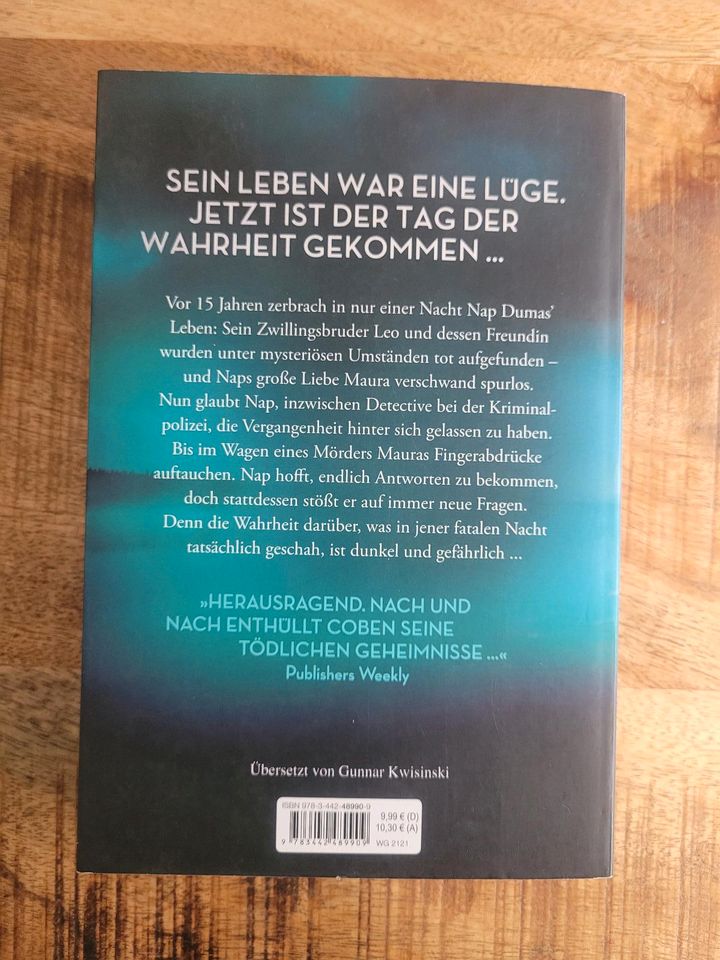 Thriller "In deinem Namen" von Harlan Coben in Hürth