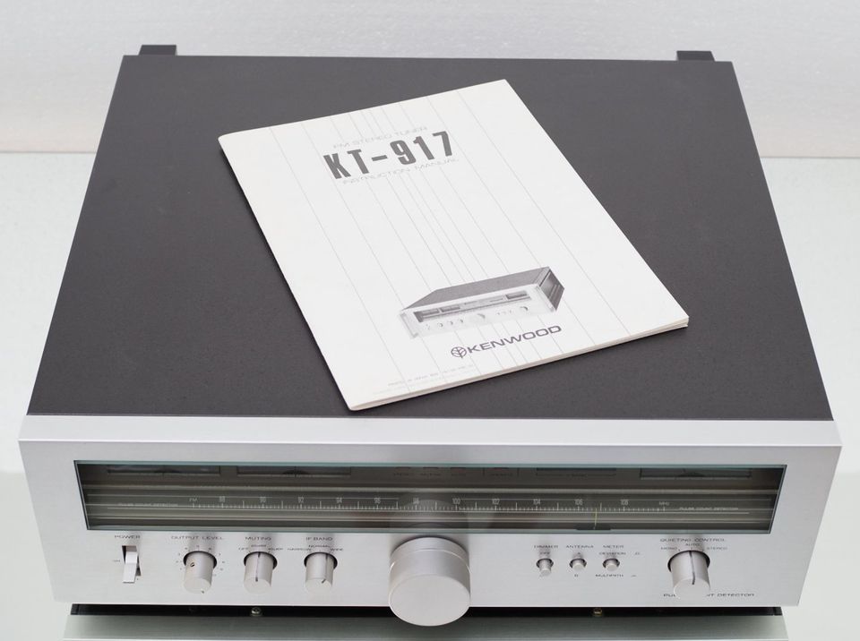 Kenwood KT-917 Referenz FM UKW Tuner LEGENDE MINT + origin Manual in Remscheid