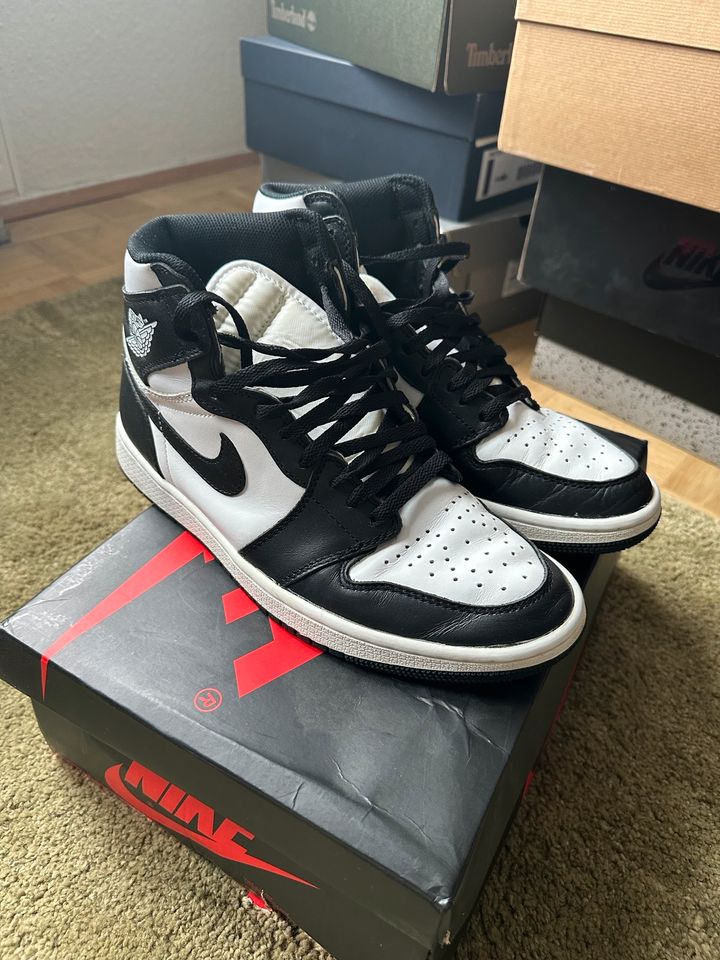 Nike Air Jordan 1 Black and White OG, Gr. 43 in Berlin