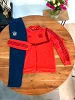 FC Bayern München Adidas Anzug, rot/blau, Tracksuit, Jacke, Hose Baden-Württemberg - Wertheim Vorschau