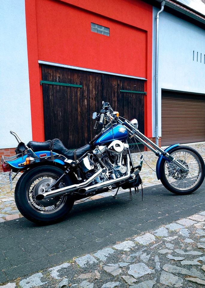 Harley Davidson Softail Chopper Custom in Eilenburg