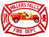 US Feuerwehr - Millers Falls Fire Dept. - Ärmelabzeichen Sachsen - Eilenburg Vorschau