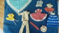 Kleidungsstücke selbstgestrickt für BARBIE Puppen UNIKATE Bayern - Hebertshausen Vorschau