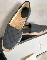 Gucci Damen Sandalen Schuhe Espadrilles wie neu! Gr 38 dunkelblau Bayern - Salzweg Vorschau