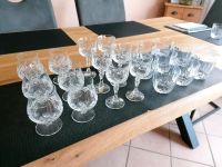 Bleikristallgläser Likör, Cognac, Whiskey oder Wasser Hessen - Hasselroth Vorschau