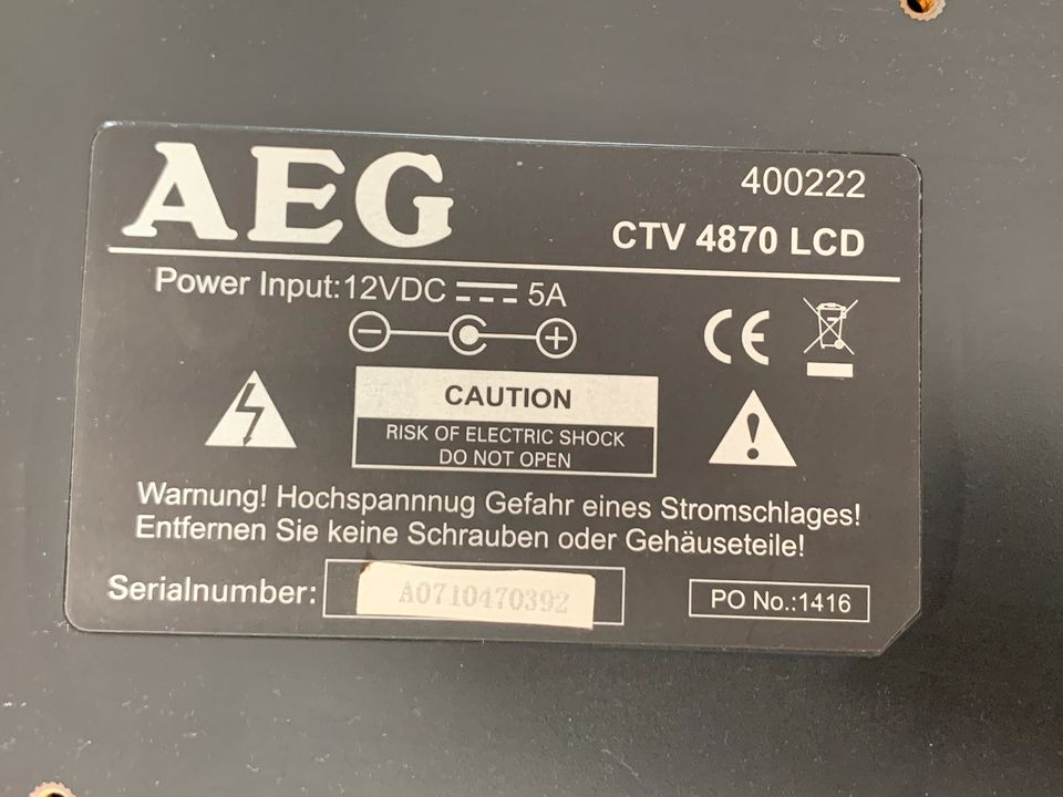 AEG C TV 4870 in Frankfurt am Main