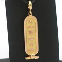 Ägyptischer Gold Anhänger 750 18 Kt Gelbgold Hieroglyphen Innenstadt - Köln Altstadt Vorschau