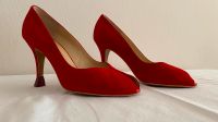 PETER KAISER - Sling Pumps (Peeptoes) - rot - Größe 39 Kr. München - Unterföhring Vorschau