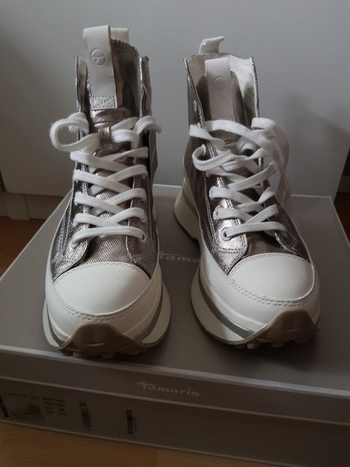 NEU*ungetragen*Sneaker Knöchel-Plateau-Schuhe*Tamaris*Gr 38 *OVP* in Mettingen