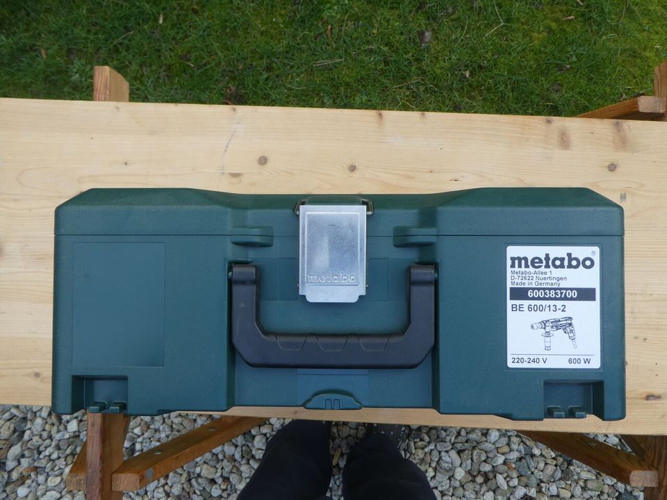 Metabo Koffer Metaloc II, Koffer für Bohrmaschine Metabo BE 600/1 in Brandis