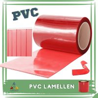 PVC Lamellen 30 cm Rot 25 m Rolle Streifenvorhang Nordrhein-Westfalen - Kalkar Vorschau