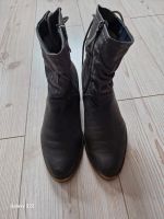 Tamaris Boots Stiefeletten Leder Gr.39 Anthrazit Top Zustand Niedersachsen - Gifhorn Vorschau