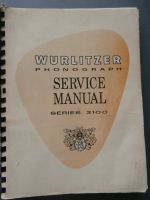 Wurlitzer Americana Series 3100 original Service Manual Schaltpl. Niedersachsen - Hitzacker Vorschau