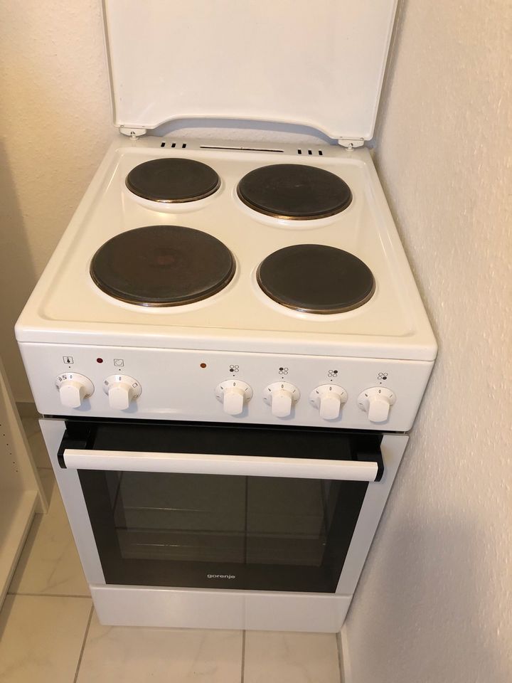 Gorenje Standherd Backofen Herdplatte E52103AW Küche Ofen Herd in Düsseldorf