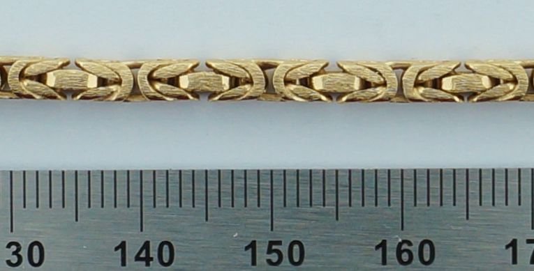 Königskette massiv Gold 585, Goldkette in Friedelsheim