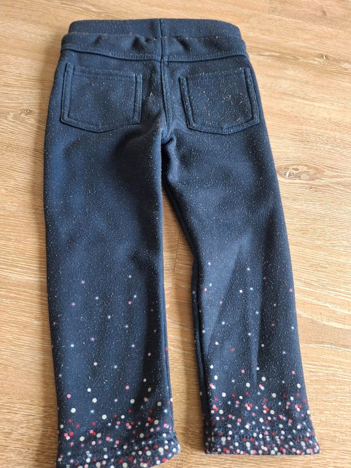 Topomini 92 Thermoleggins Warme Leggins Hose Mädchen in Wedemark