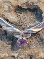 Stilvolle Collier Kette  Design Amethyst 925 Silber Muttertag Bayern - Waldkraiburg Vorschau