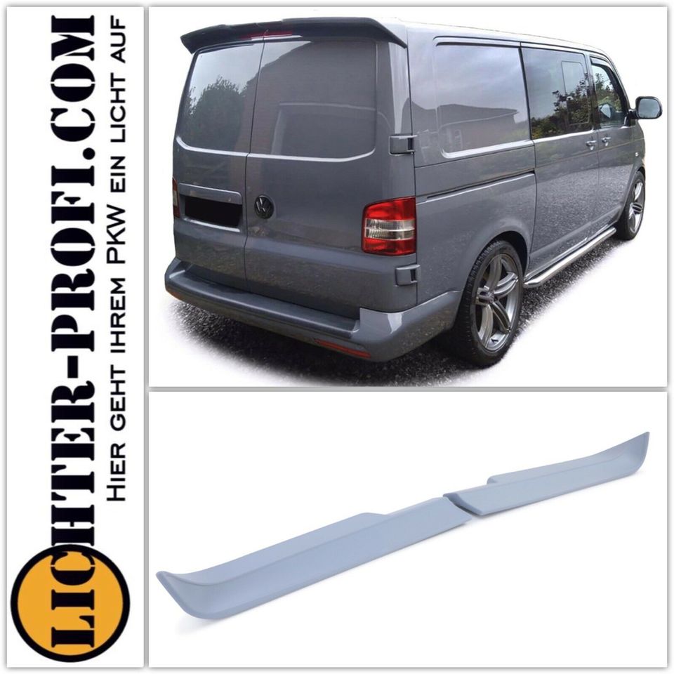 Dachkantenspoiler Heckspoiler für VW Bus T6 T6.1 mit Flügeltüren in Calden