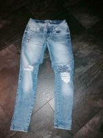 Only Skinny Jeans mit Patches Gr. 27/30 Rheinland-Pfalz - Bad Kreuznach Vorschau