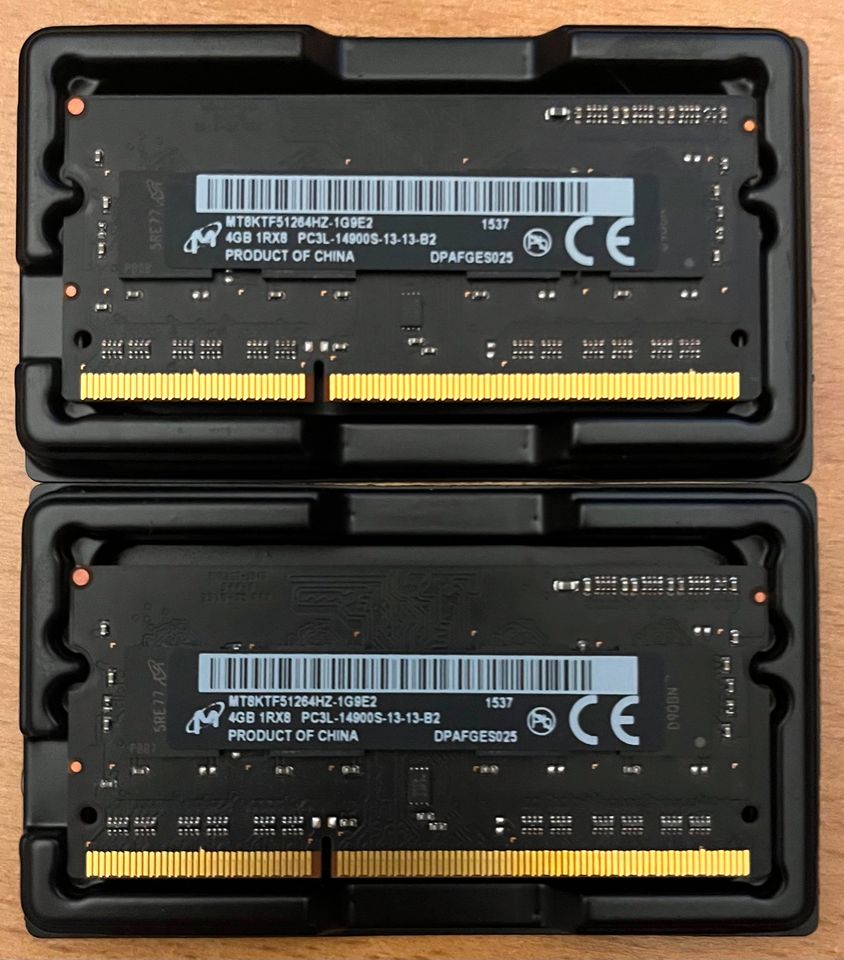 16GB (4x 4GB ) SO-DIMM Module PC3L-14900 für iMac (u.a. 2015) in Sereetz