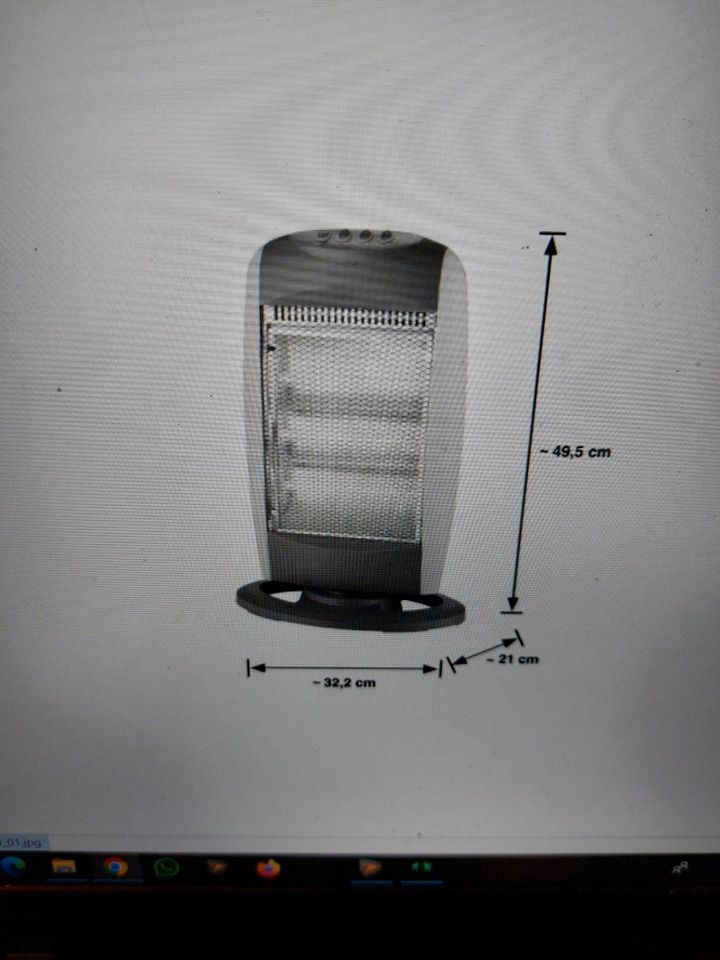 Heizgerät Halogen,sparsam in Waldenburg