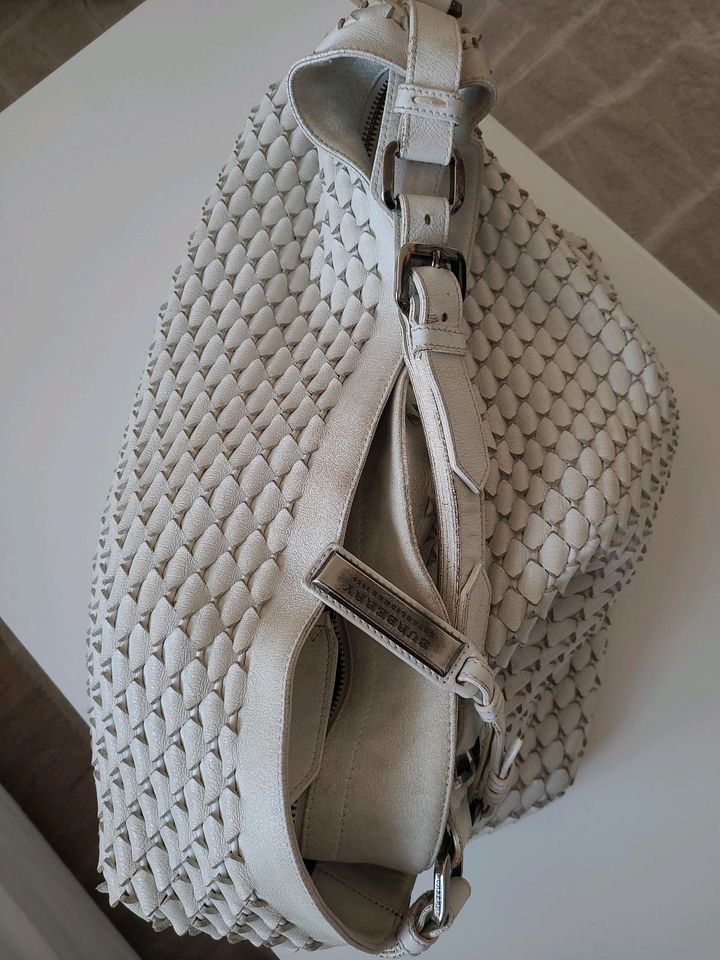 Burberry Tasche weiss original Leder in Berlin