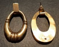 2 ovale Ohrstecker Ohrringe 925er Silber (vergoldet) Schleswig-Holstein - Flensburg Vorschau