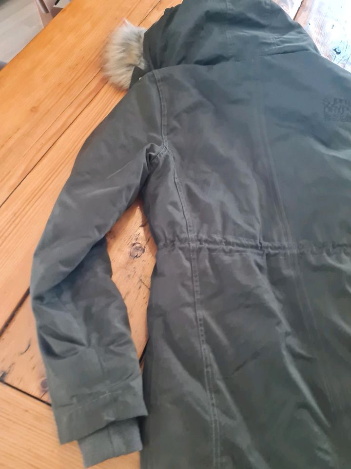 Superdry Parka S grün weich Fell bequem micro Fibre Jacke mantel in Oldenburg