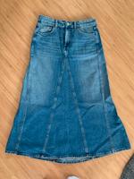 Jeansrock blau Zara A-Linie L Hessen - Glashütten Vorschau