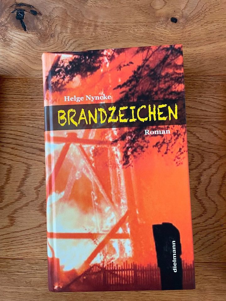 Helge Nyncke: Brandzeichen. Roman in Frankfurt am Main