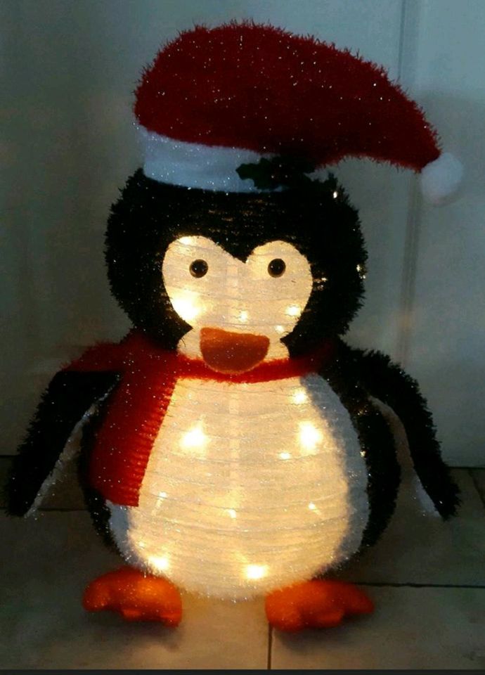 Weihnachten/Led/Pinguin/Deko in Fulda