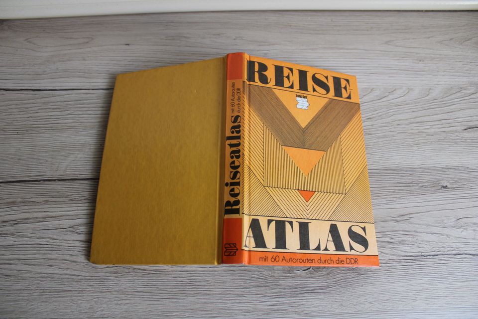 Buch Reise-Atlas + Täler und Gipfel am Strom v. Harry Thürk 1957 in Bernburg (Saale)