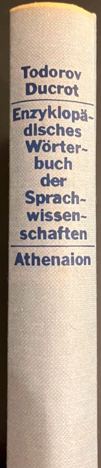 Enzyklopädisches Wörterbuch der Sprachwissenschaften in Mainz