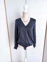 VERO MODA blau-grau Satin Body Bluse Shirt Knöpfe 36 Sachsen-Anhalt - Lutherstadt Wittenberg Vorschau