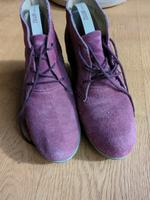 Salamander Damen Stiefelette Wildleder weinrot Keilabsatz Gr 38 Dresden - Strehlen Vorschau